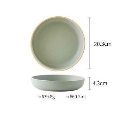 ColorMatte Ceramic Plate