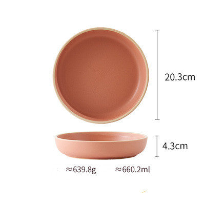 ColorMatte Ceramic Plate