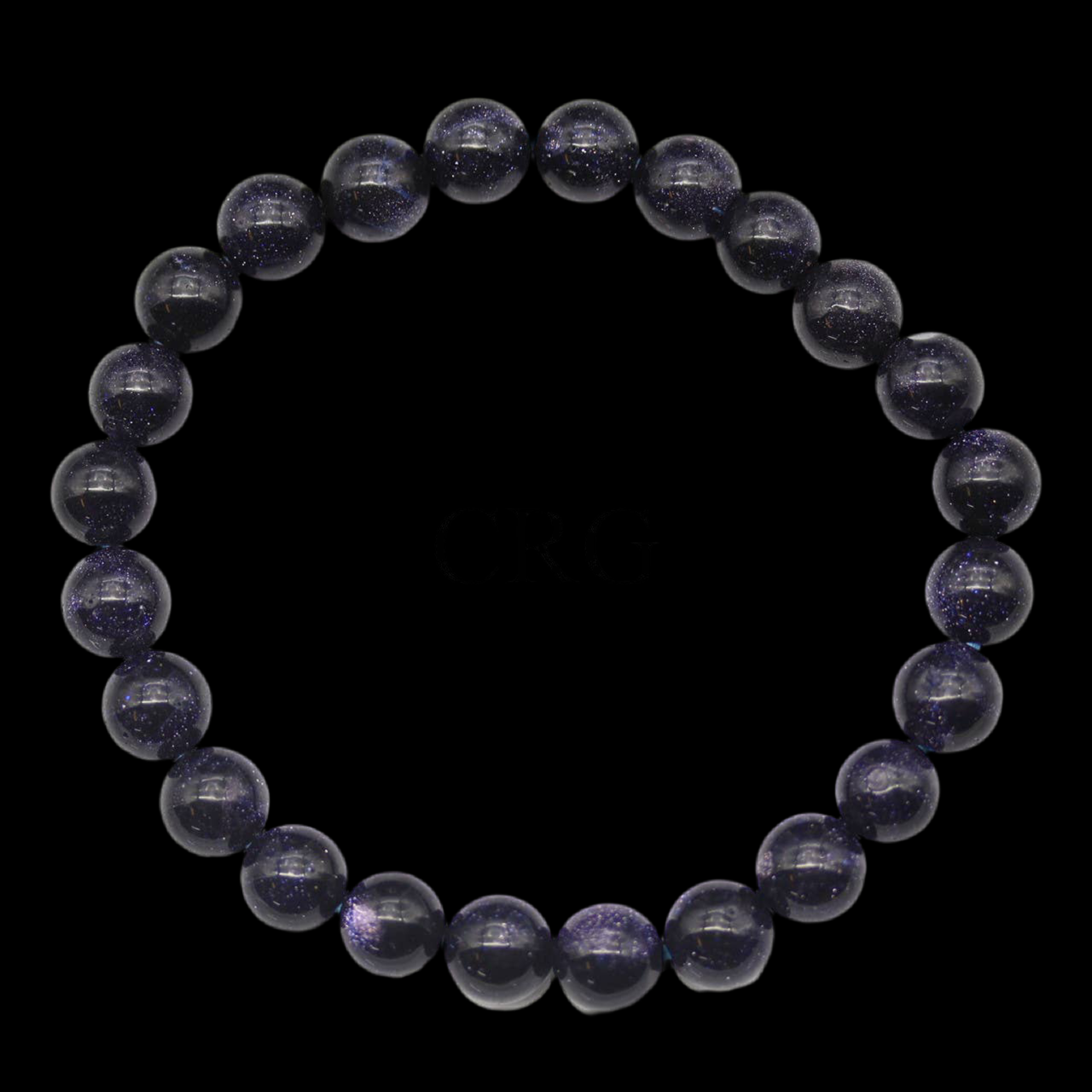 Blue Goldstone Stretch Bracelet