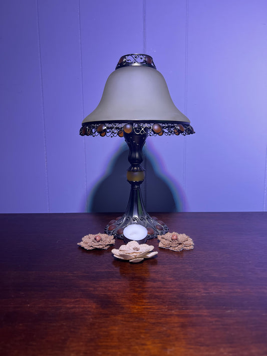 Amber Accents Tealight Lamp