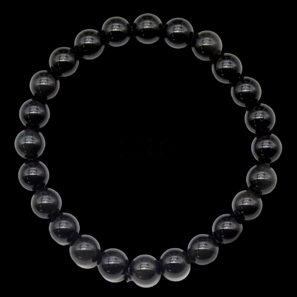 Genuine Black Onyx Stretch Bracelet