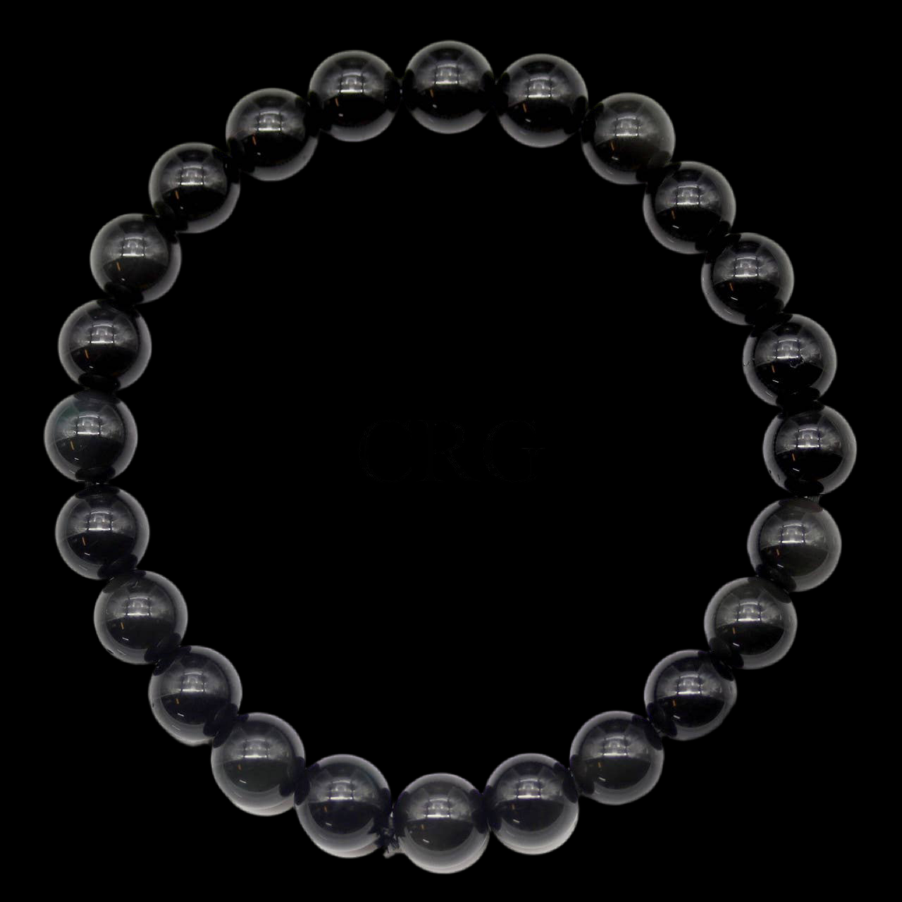 Genuine Black Onyx Stretch Bracelet