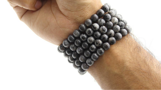 Black Labradorite Stretch Bracelet