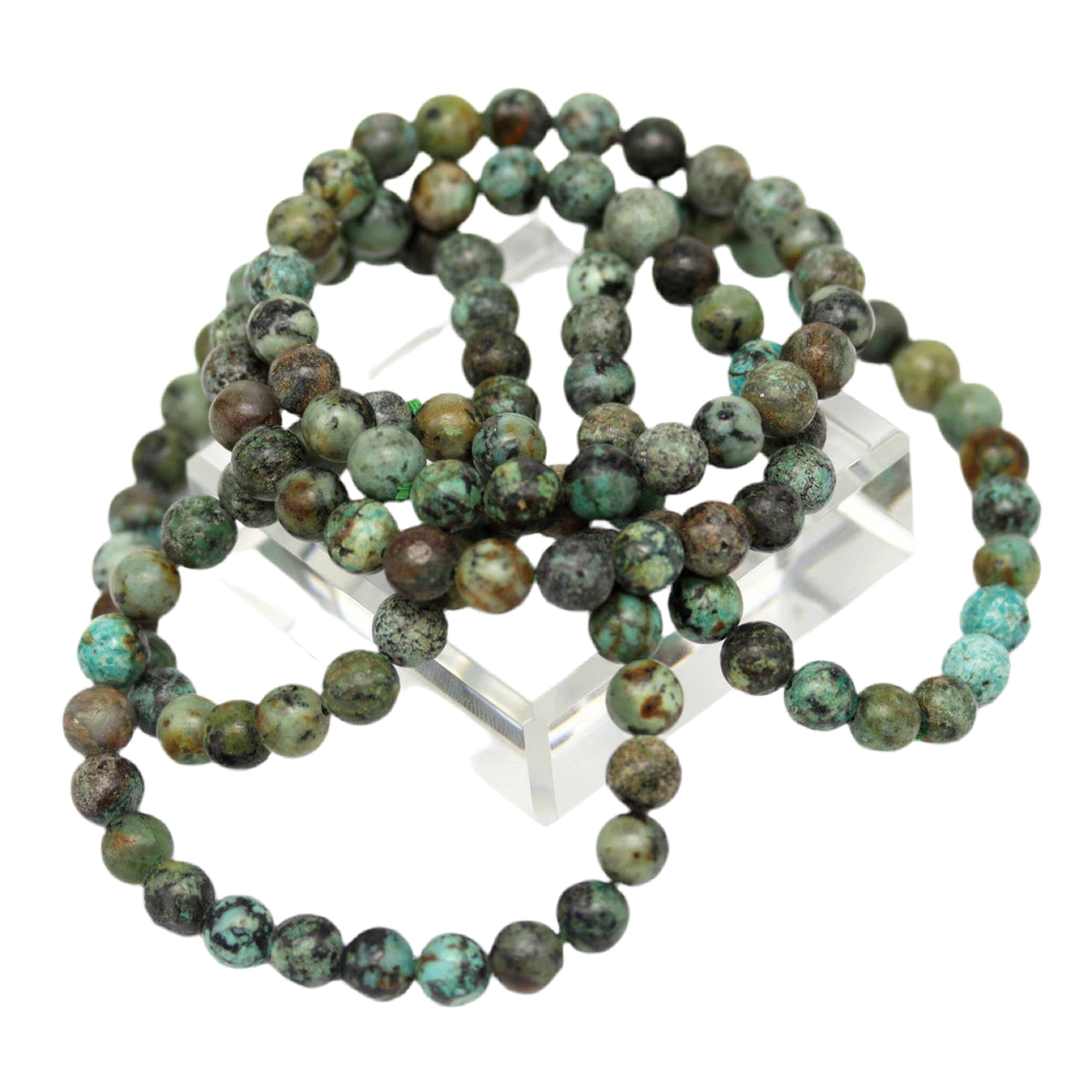 African Turquoise Stretch Bracelet