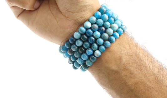 Apatite Beaded Stretch Bracelet