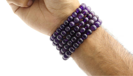 Amethyst Stretch Bracelet