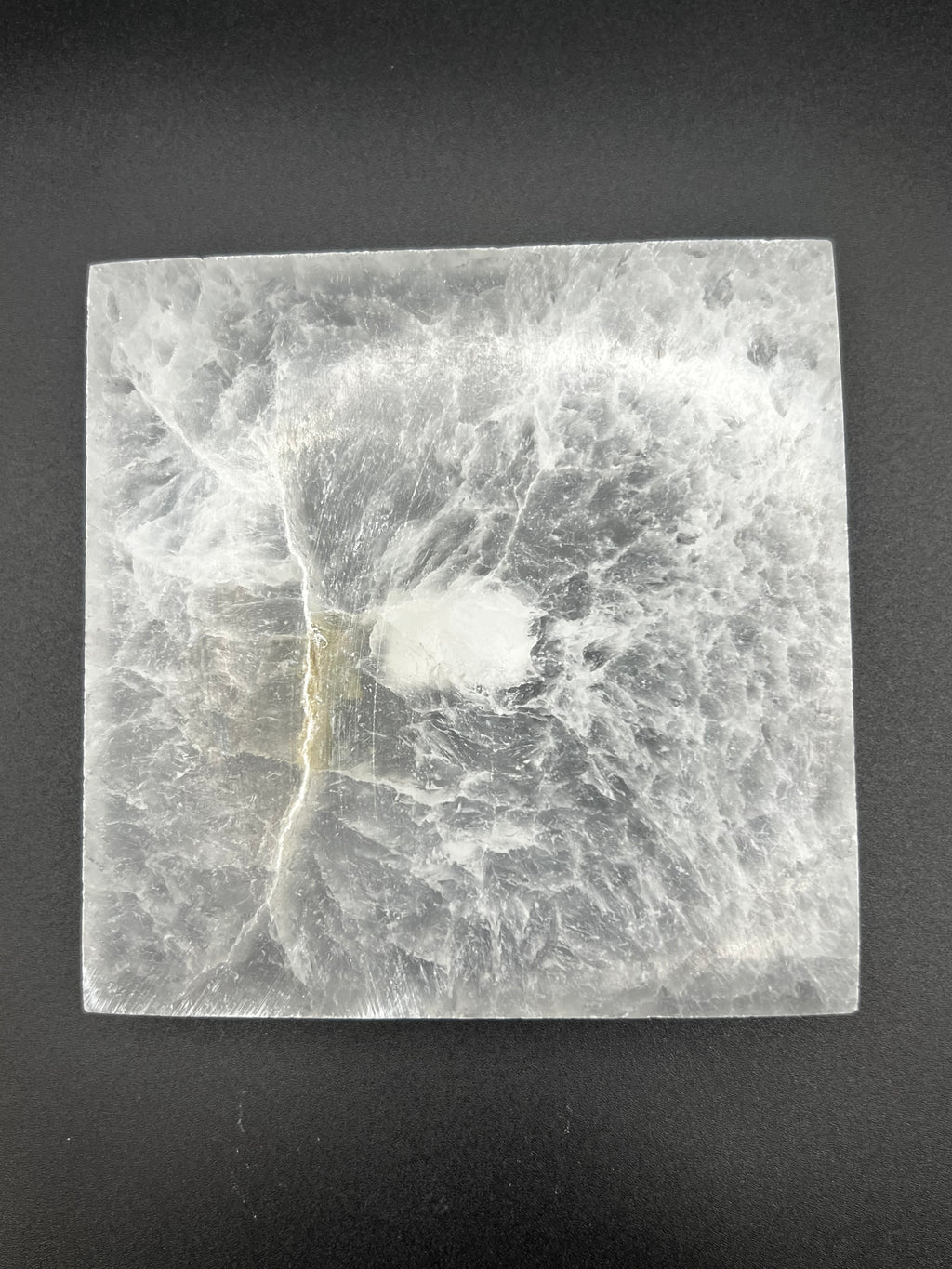 Square Selenite Charging Plate 4 Inch