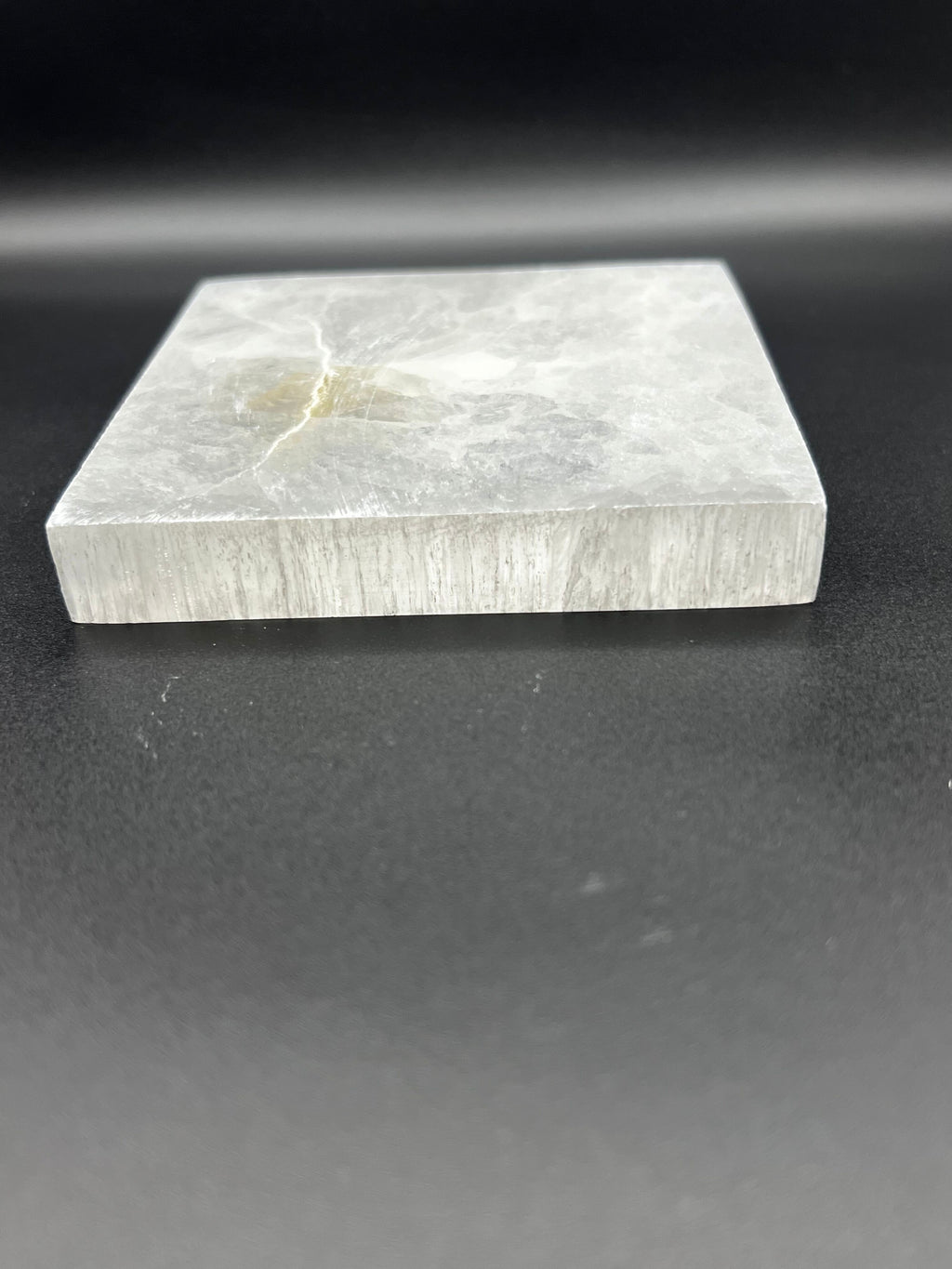 Square Selenite Charging Plate 4 Inch