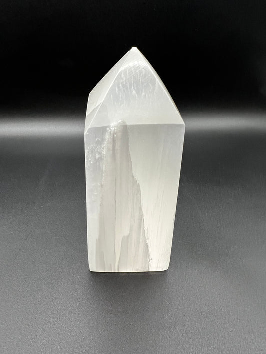 Selenite Crystal Tower 5.5 Inch