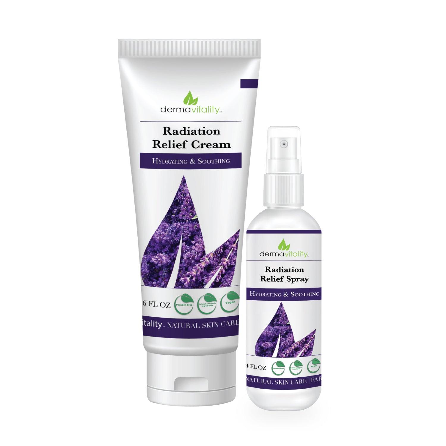Radiation Therapy Gift Set – Soothing Cream & Cooling Spray