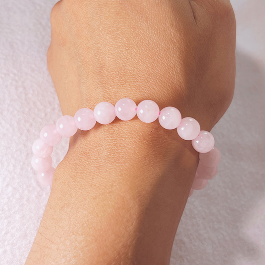 Rose Quartz Stretch Bracelet