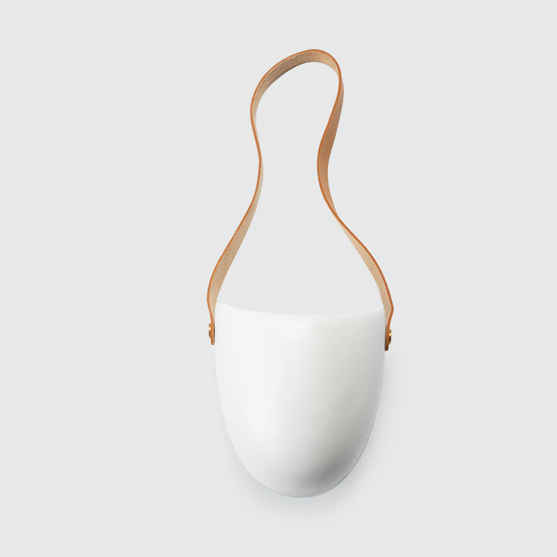 Minimalist Wall-Mounted Ceramic Flower Pot