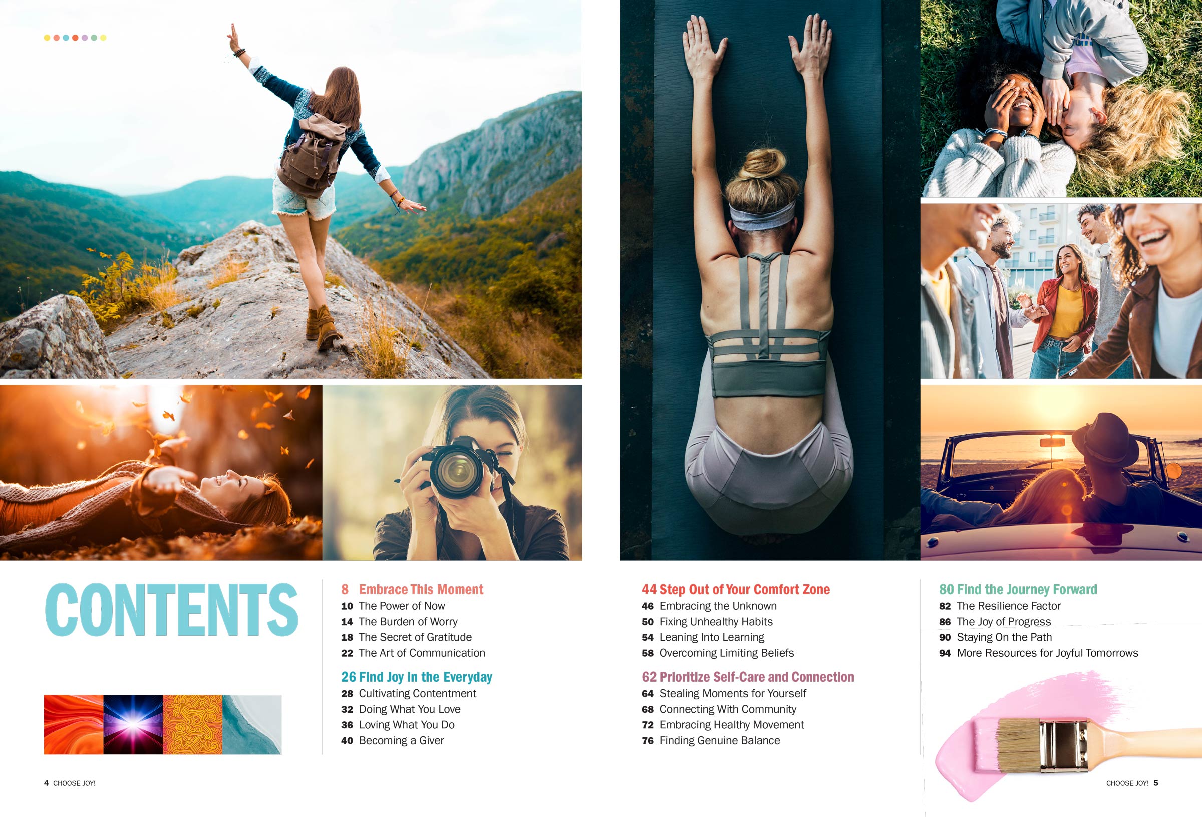 The Power Of Joy - A Helpful & Hopeful Handbook To Happiness: Master Mindfulness, Power Of Gratitude, Break Free From Unhealthy Habits, Build Up Resilience, Find Balance, Improve Your Life & More!